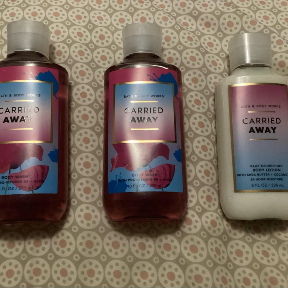 Bath & body works carried away bundle